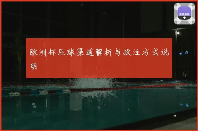 欧洲杯压球渠道解析与投注方式说明
